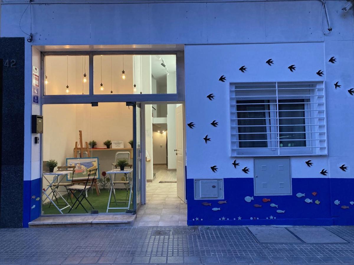 Golondrinas De Malaga "Apartamentos Con Mucho Arte" Y Terraza Solarium En Coliving Exteriér fotografie